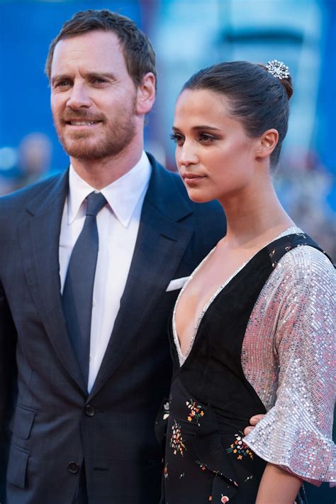 alicia vikander husband|michael fassbender and wife.